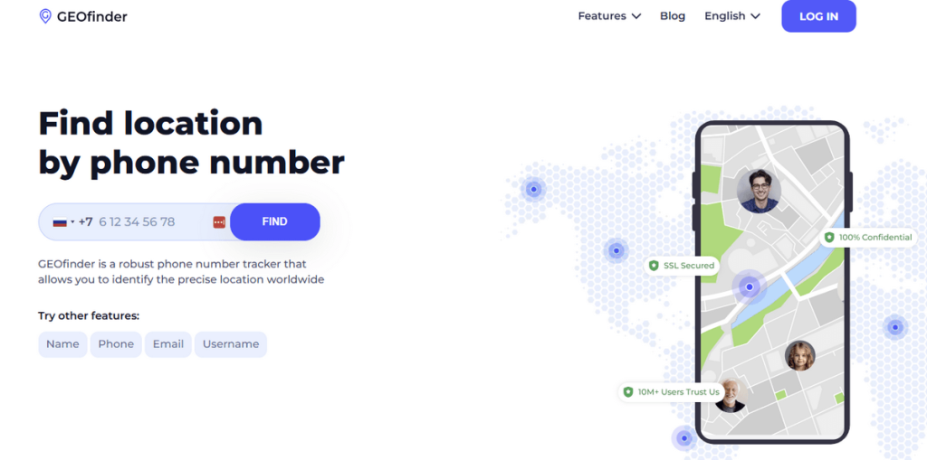 GeoFinder — лучший GPS-трекер на основе ссылки
