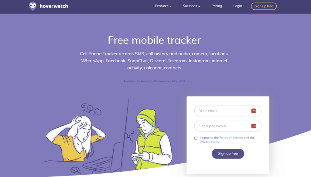 Hoverwatch — лучший скрытый трекер для Android