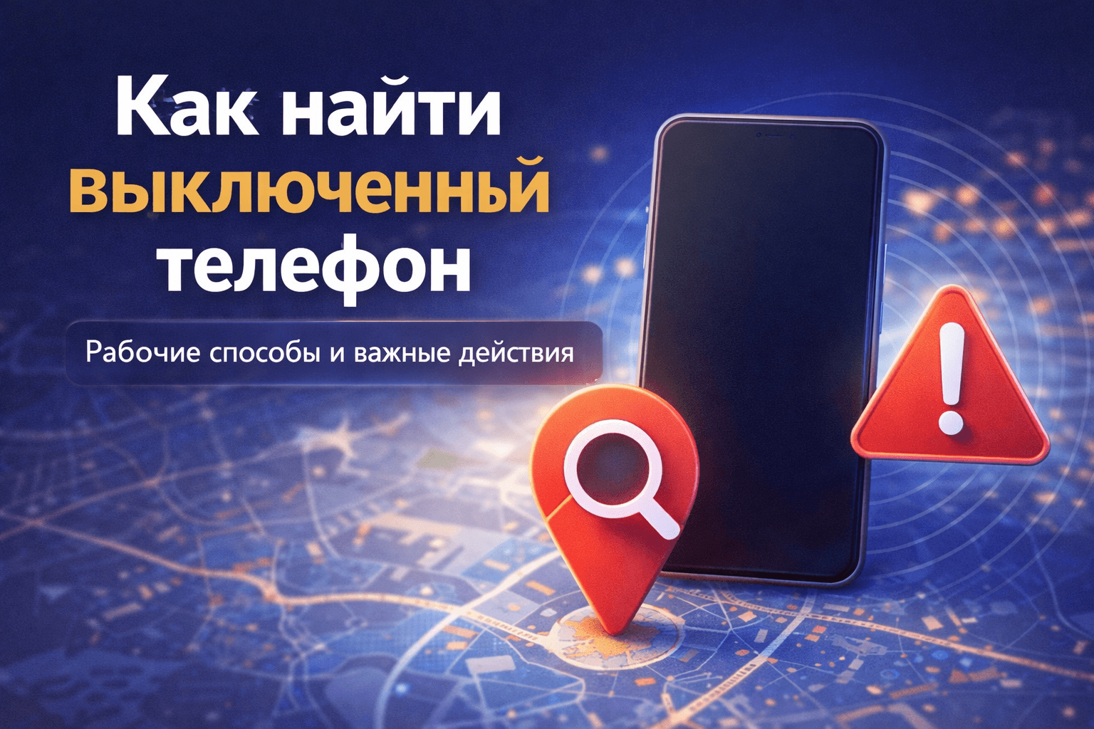 Рабочие способы и важные действия