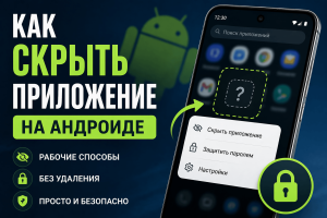 Как скрыть приложение на Андроиде: рабочие способы